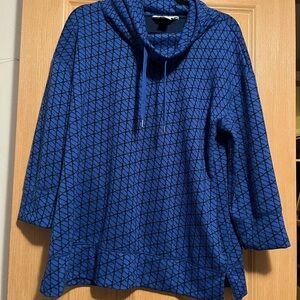 Liz Claiborne mock neck sweatshirt